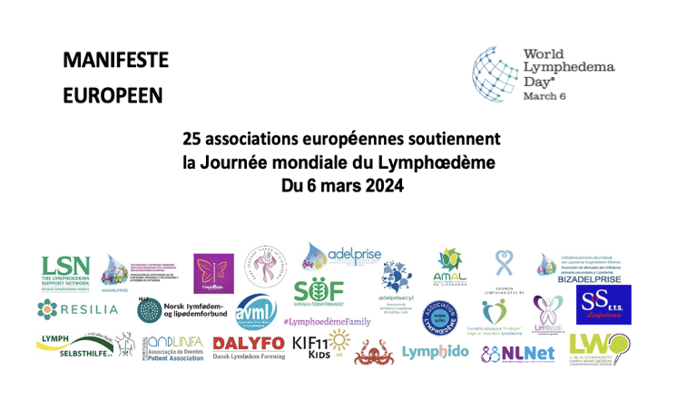 Lire la suite à propos de l’article Manifeste Européen pour la Journée Mondiale du Lymphœdème (2024)