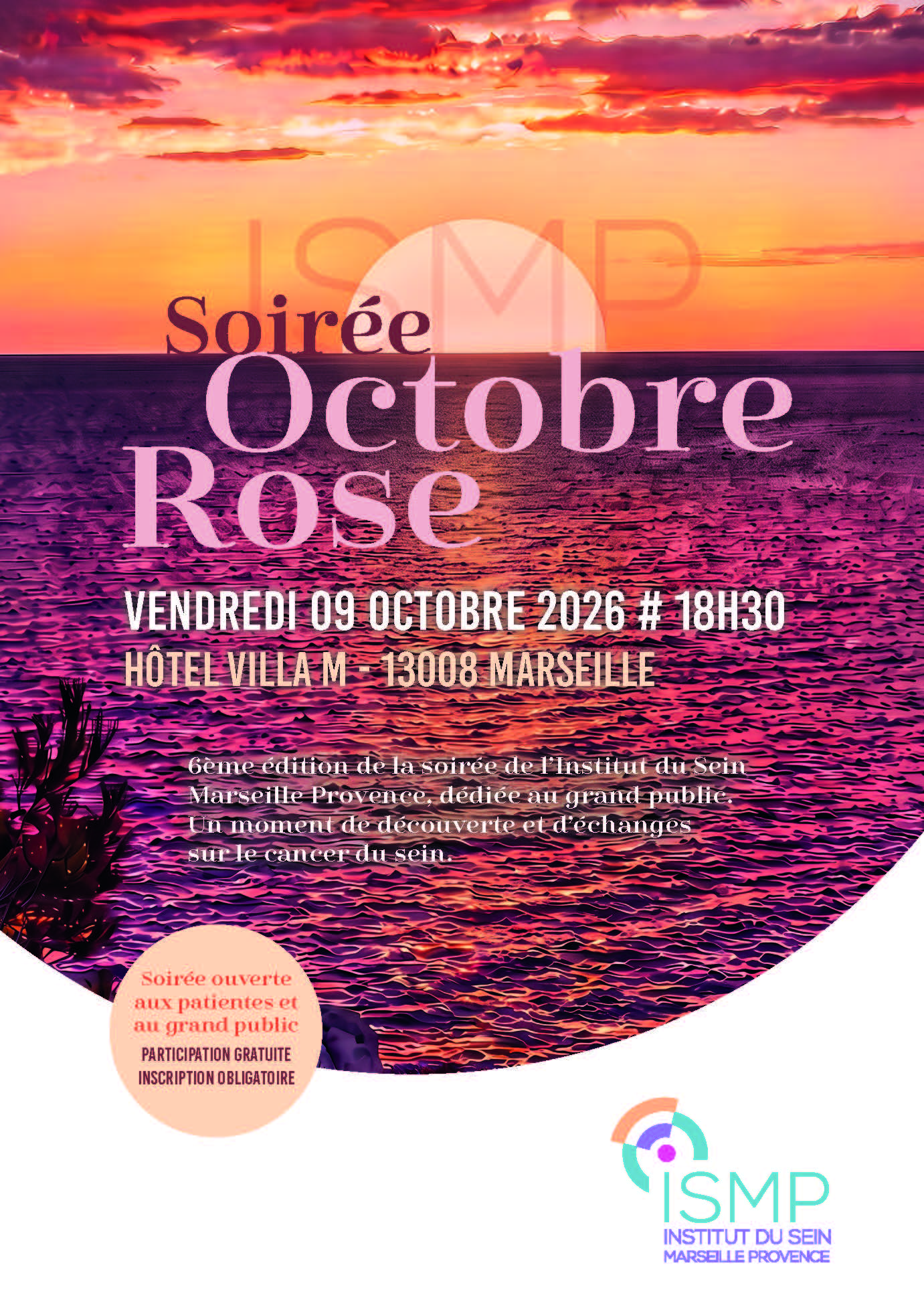 Lire la suite à propos de l’article Marseille – AVML participe à la soirée Octobre Rose à l&rsquo;ISMP