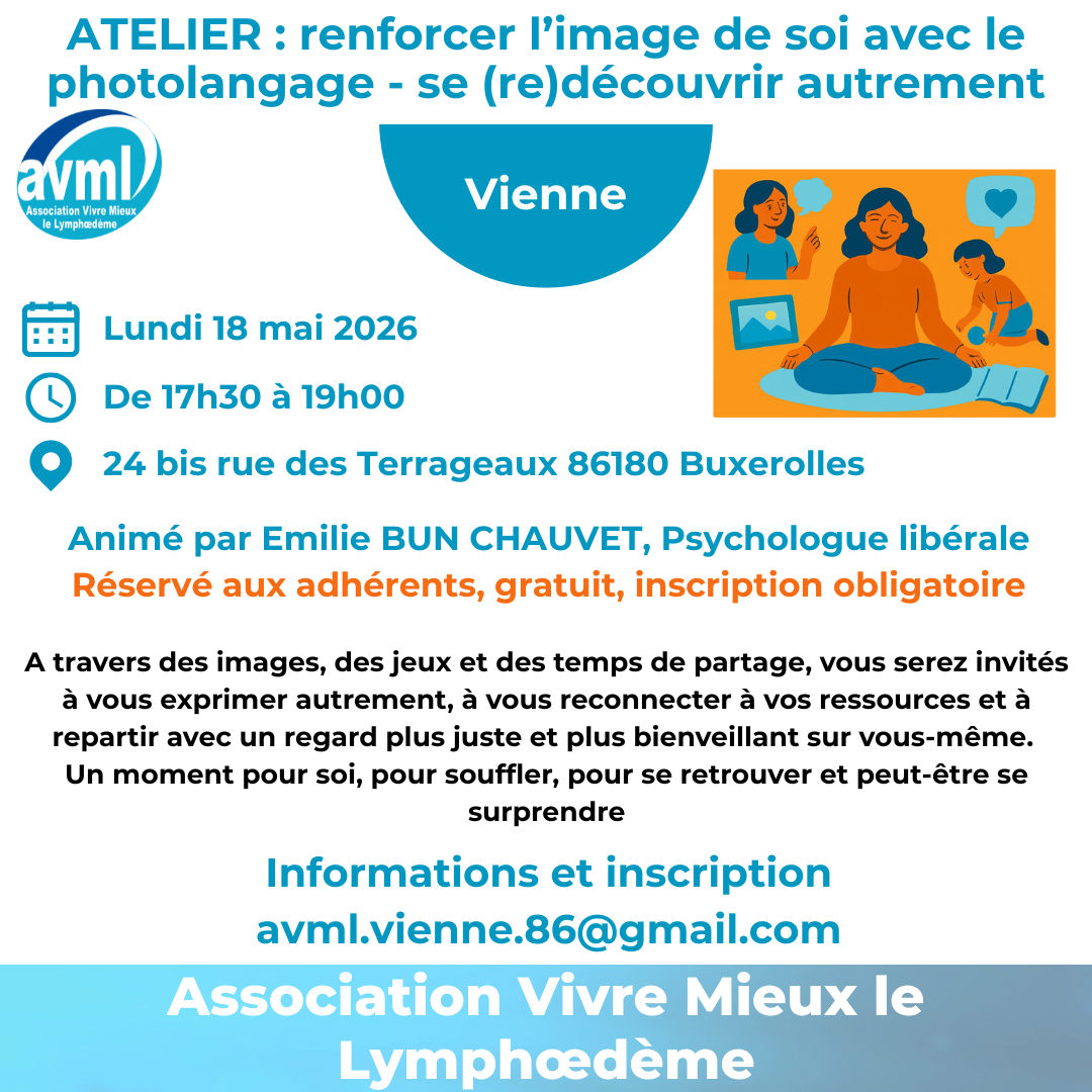 Annonce atelier mai 2026 Poitiers