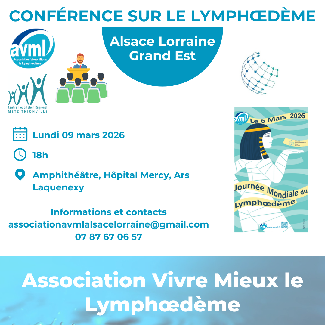 Lire la suite à propos de l’article Ars Laquenexy- Conférence – Journée Mondiale du Lymphœdème