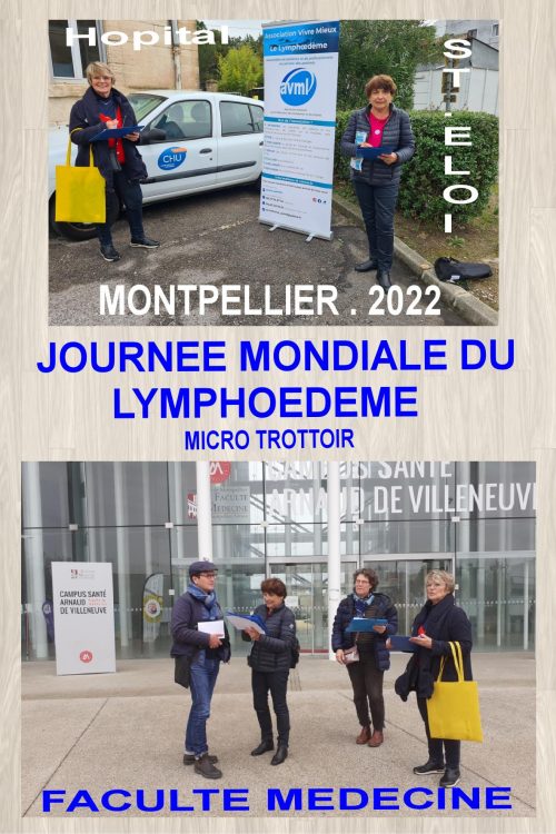 Lire la suite à propos de l’article Montpellier – AVML à la Journée Mondiale du Lymphœdème – 2022