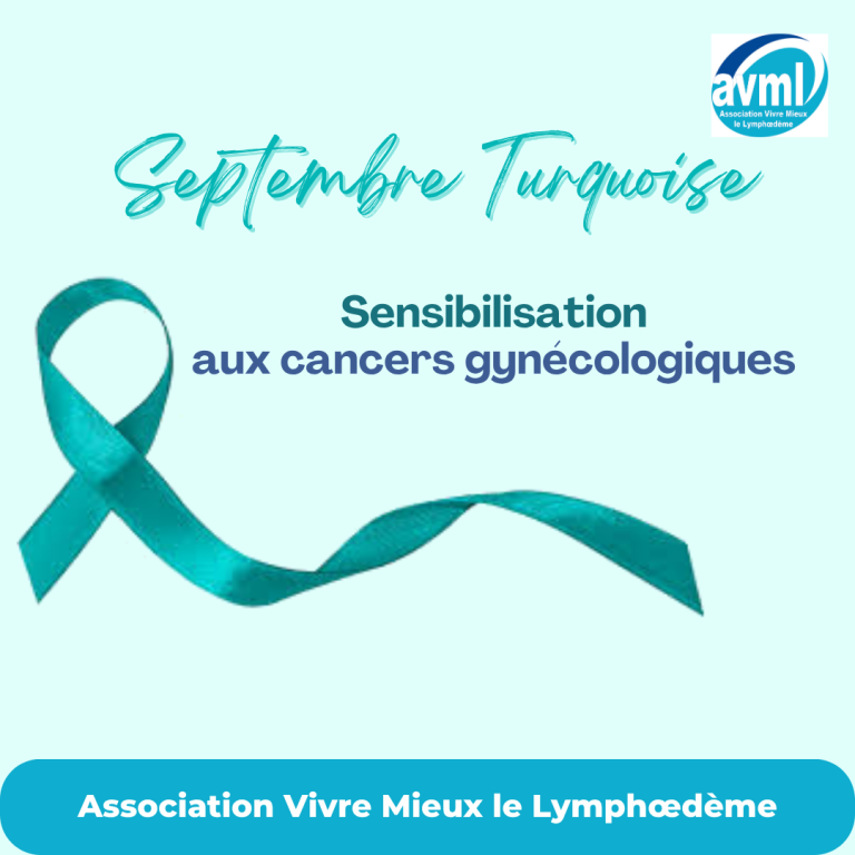 Lire la suite à propos de l’article Septembre Turquoise : sensibiliser aux cancers gynécologiques et prévenir le lymphœdème