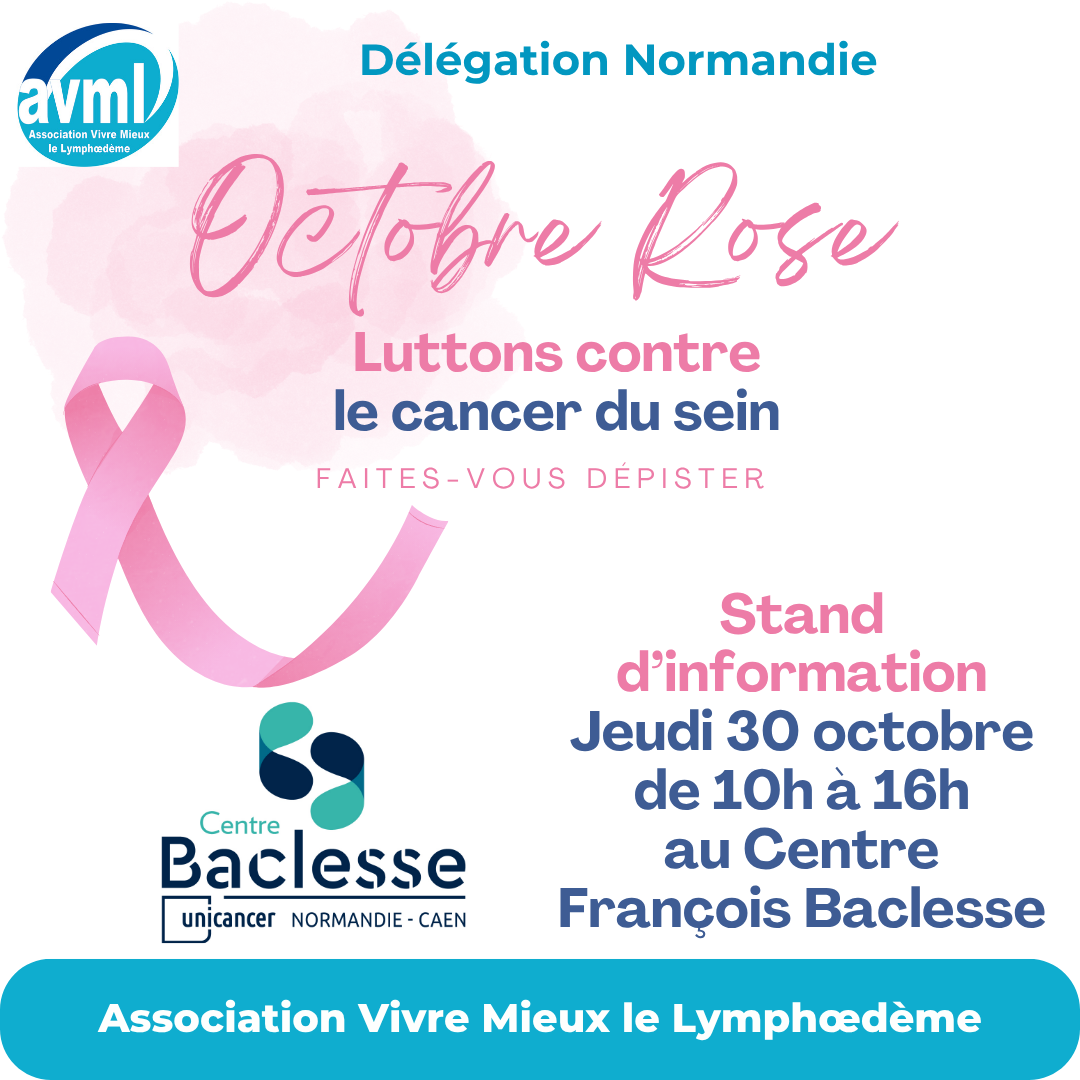 Caen octobre rose 30 octobre Centre Baclesse
